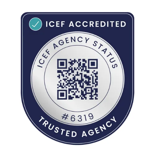ICEF Accredited Badge