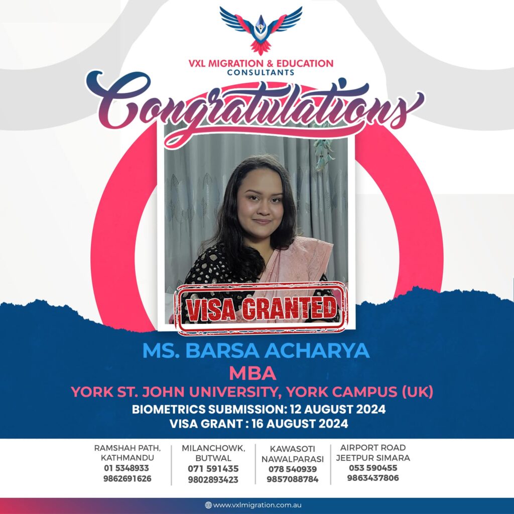 Barsa Acharya: MBA Journey Begins at York St. John University