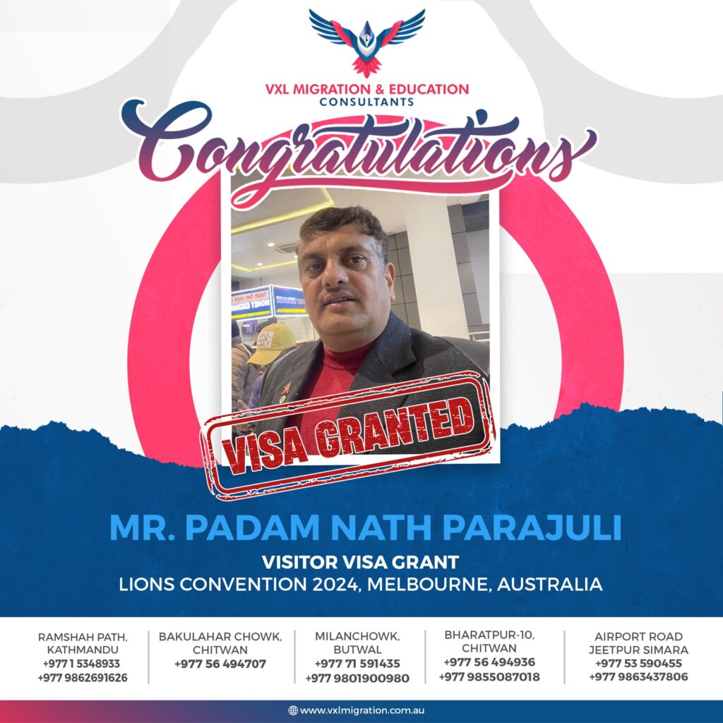 Mr. Padam Nath Parajuli Attending Lions Convention in Australia