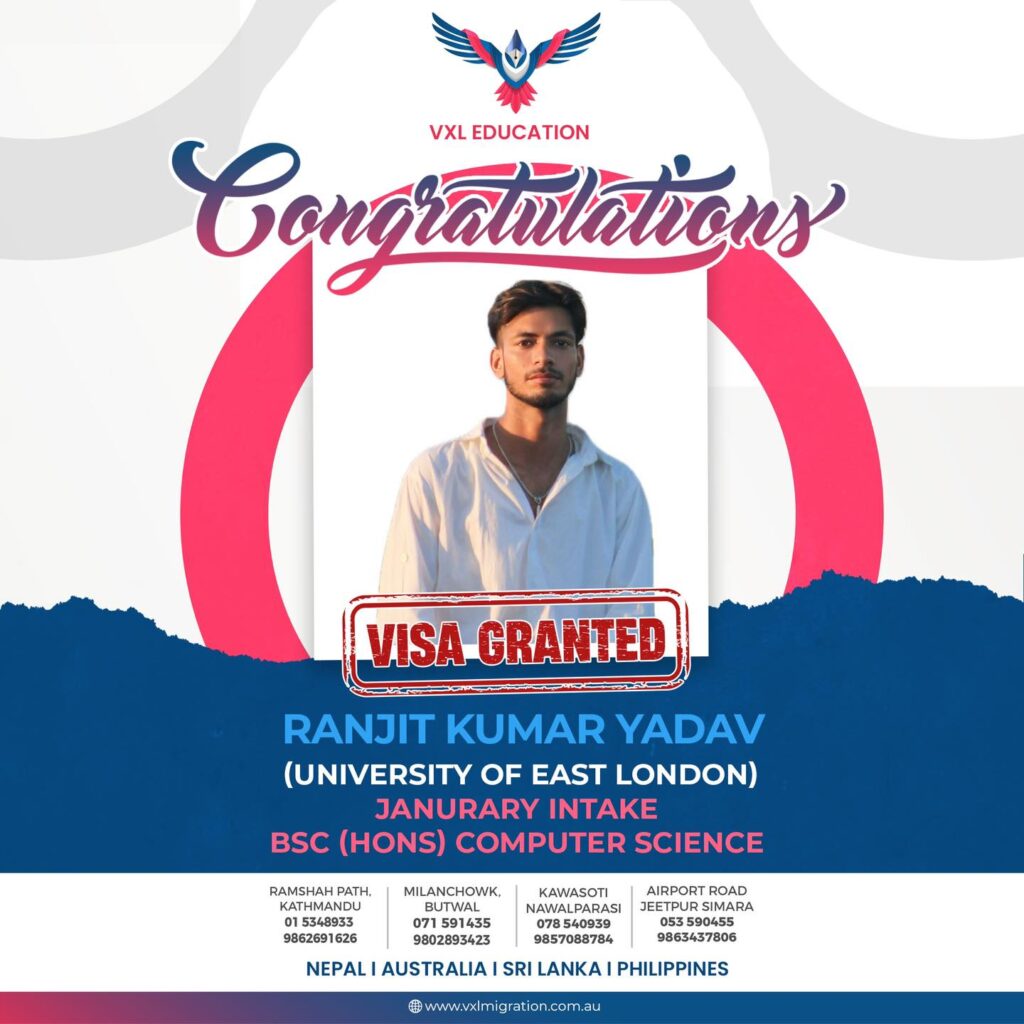 Ranjit Kumar Yadav Heads to UEL for Computer Science