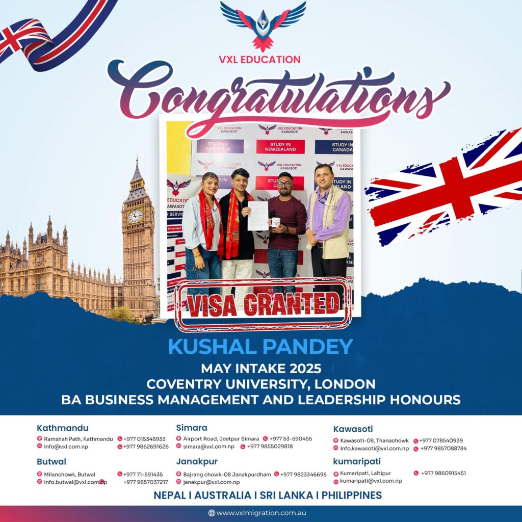 Kushal Pandey Heads to Coventry University, London